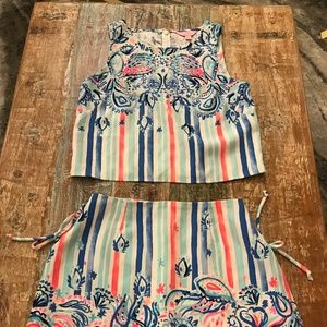 Lily Pulitzer two piece set